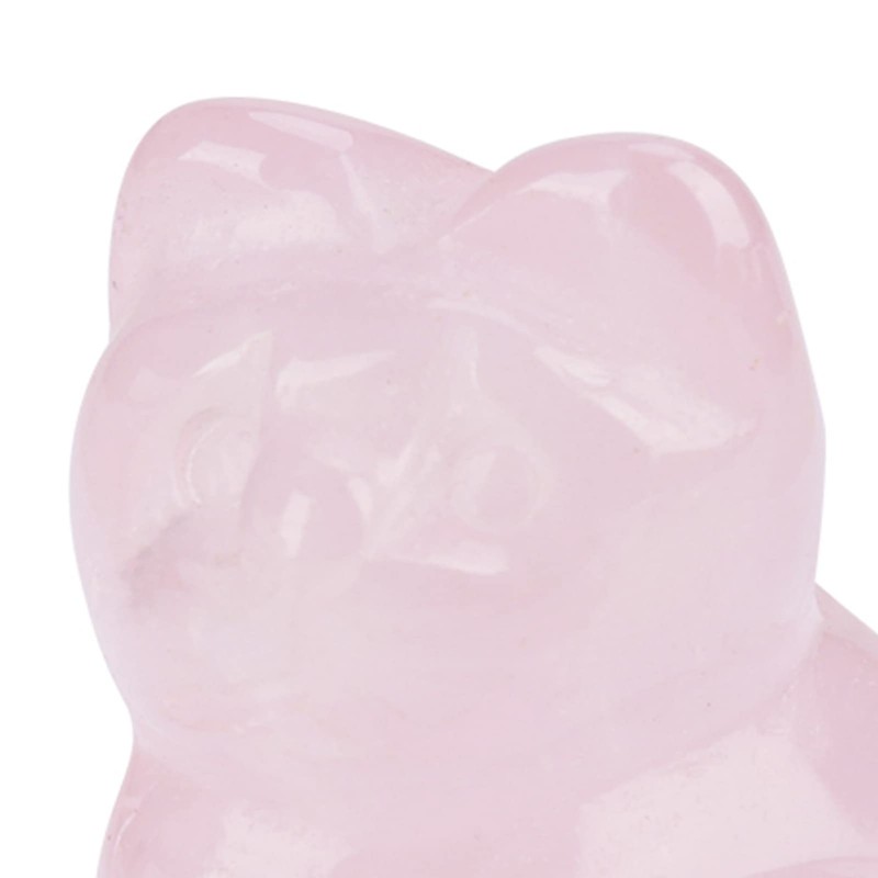 Ausla Steindekoration, Rosa Kristall-Heilstein, Heilkristalle