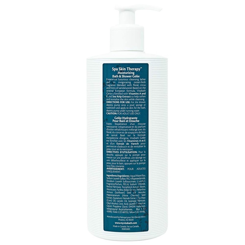 Vitabath Spa Skin Therapy Moisturizing Bath & Shower Gel Wash