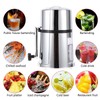 Natudeco Manual Ice Crusher Shaved Ice Machine Portable Snow Cone