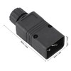 2pcs IEC320 C20 Power Socket Adapter Receptacle Connector Copper PVC