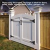 HOME MASTER HARDWARE 8 Inch Heavy Duty Decorative T Hinge