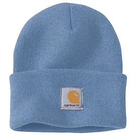 Carhartt Men's Knitted Beanie Hat with Envelope, skystone