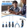 URASISTO 18-Piece Kids Tool Set with Tool Storage Bag, Junior