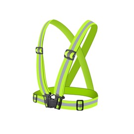 Tomedeks 1 x high visibility vest, bicycle safety vest, reflective vest, running vest, bicycle safety vest, x