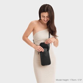 Kattee Small Crossbody Bags for Women Trendy, Leather Phone Purses Wallet Shoulder Handbags Travel with Card Slots