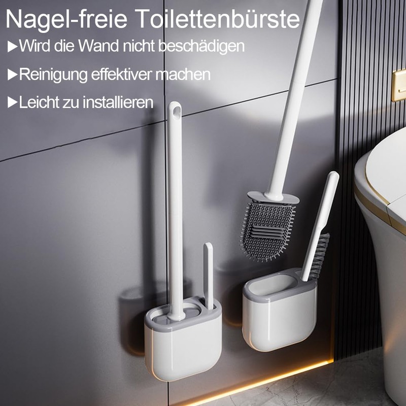 Toilet Brush Set2 White