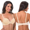 Curve Muse - Sujetadores con aros para mujer, talla grande,