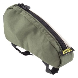Green Guru Gear Tanker Top Tube Bag Brown/Green 9x4x3 Velcro Straps