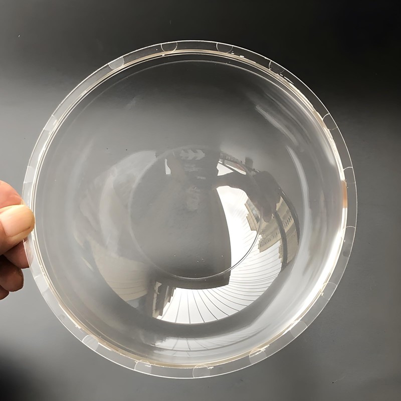 UQISOVI 6 Inch Acrylic Clear Plastic Security CCTV Camera Dome
