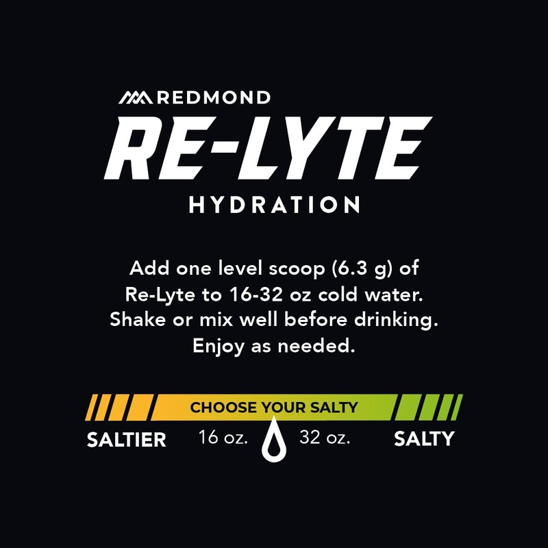 REDMOND Re-Lyte Hydration Electrolyte Powder Drink Mix Variety (7 Stick