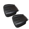 SecosAutoparts Driver & Passenger Side Bottom Microfiber Leather Seat Cover