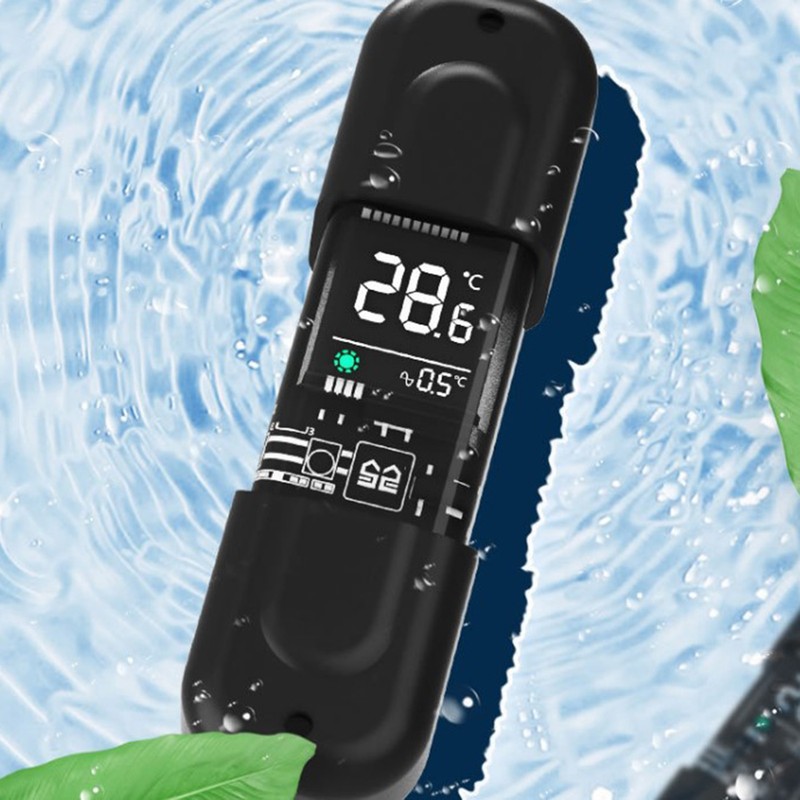 Fish Tank Water Thermometer High Accuracy Digital LCD Display Portable