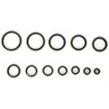 240pcs 6\8\10\12\14\16\18\20\22\24\27\30mm Metal Rubber Sealing Oil Ring Drain Plug Gasket