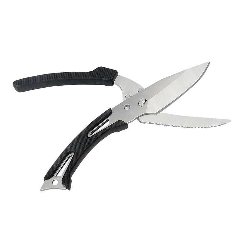 SAMFUNG Kitchen Poultry Shears, Anti-Slip Handle and Safety Lock, Poultry