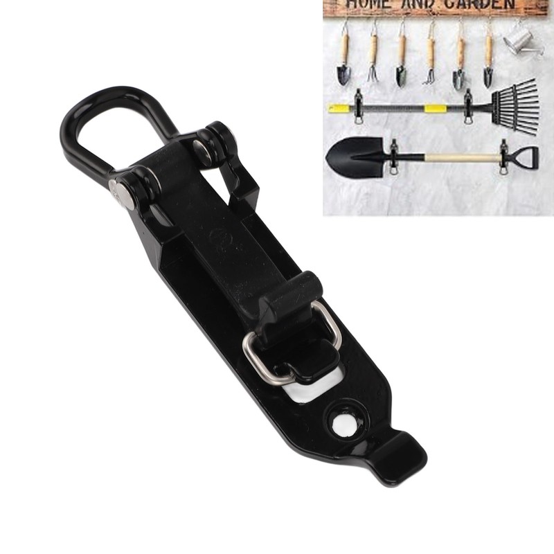 Shovel Mount for Roof Rack Metal Rubber Clamps Wall Mounting