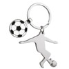 SILBERKANNE Football Key Ring with Chip 9 x 5.5 cm