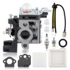 MOTOALL SRM3020 Carburetor with Fuel System Kit for Echo SRM