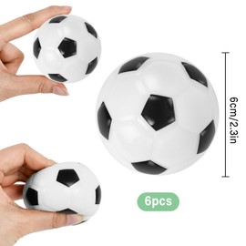 Squishy Squeeze Toys, Mini Stress Balls Football, Softball Football Softballs, Stress Relief Squishy Ball, Stress Ball Mini Sports Ball, Squeezable Stress Balls, Children's Gift Bag Filler (Colour 6)