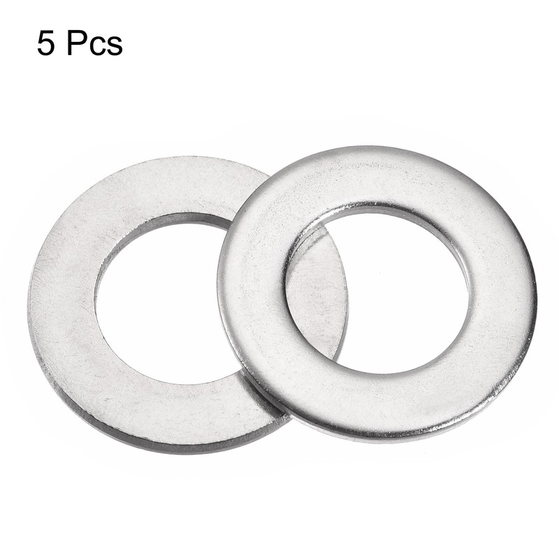 sourcing map 3/4" 316 Stainless Steel Flat Washer for Screw