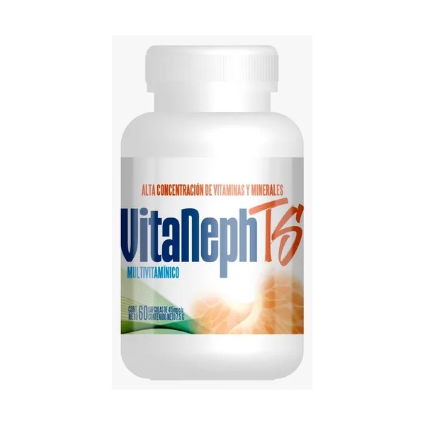Vitaneph Ts Multivitaminico 415mgc/u 60 Capsulas Desacaf Sabor Sin sabor