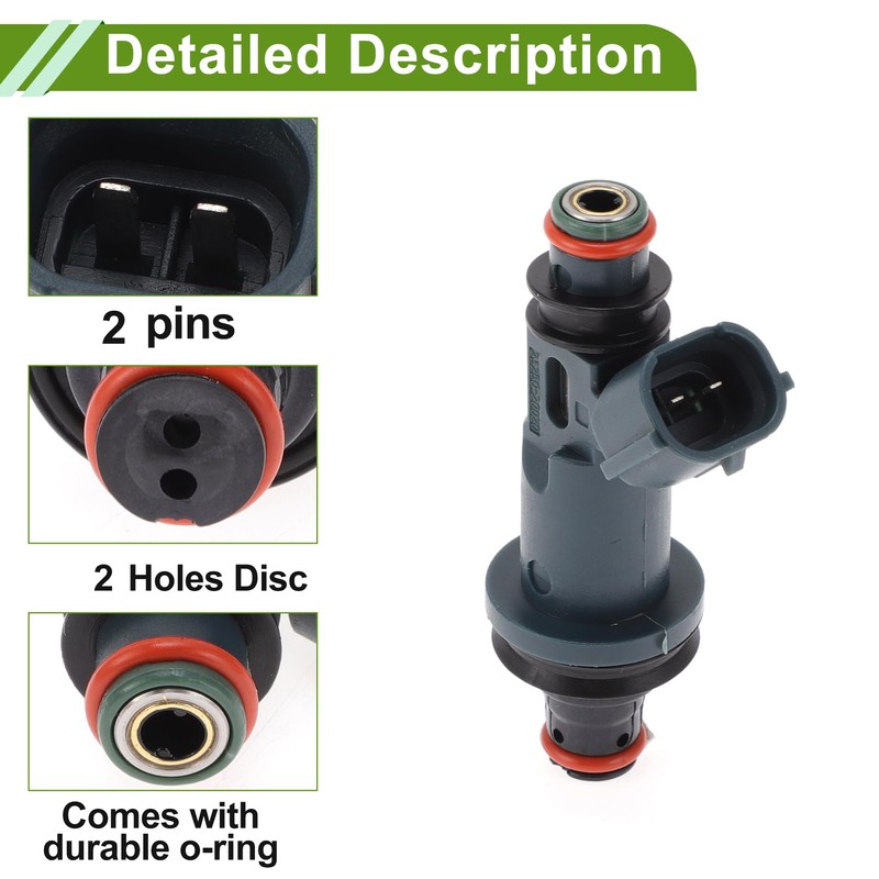 HOPESPANNER No.23209-20020 Fuel Injector for Toyota Camry LE, XLE 3.0