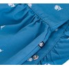 Petit Bateau Baby Girls' Long Overalls, blue/white