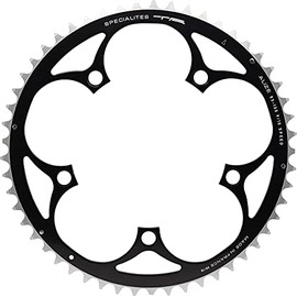 Spécialités TA Alize 130 PCD, 9/10 Speed Chainring, Black, 52T Outer
