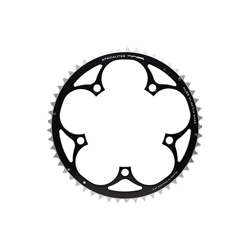 Spécialités TA Alize 130 PCD, 9/10 Speed Chainring, Black, 52T