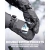 OutdoorMaster 3-Finger Ski Gloves for Women & Men, Waterproof &