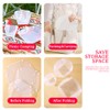 4Pcs Outdoor Folding Plates,Collapsible Plate,Portable Lightweight Multi-Purpose Combo Set,Food Grade