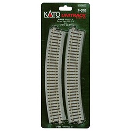 KATO HOゲージ 曲線線路 R610-22.5° 4本入 2-220 鉄道模型用品