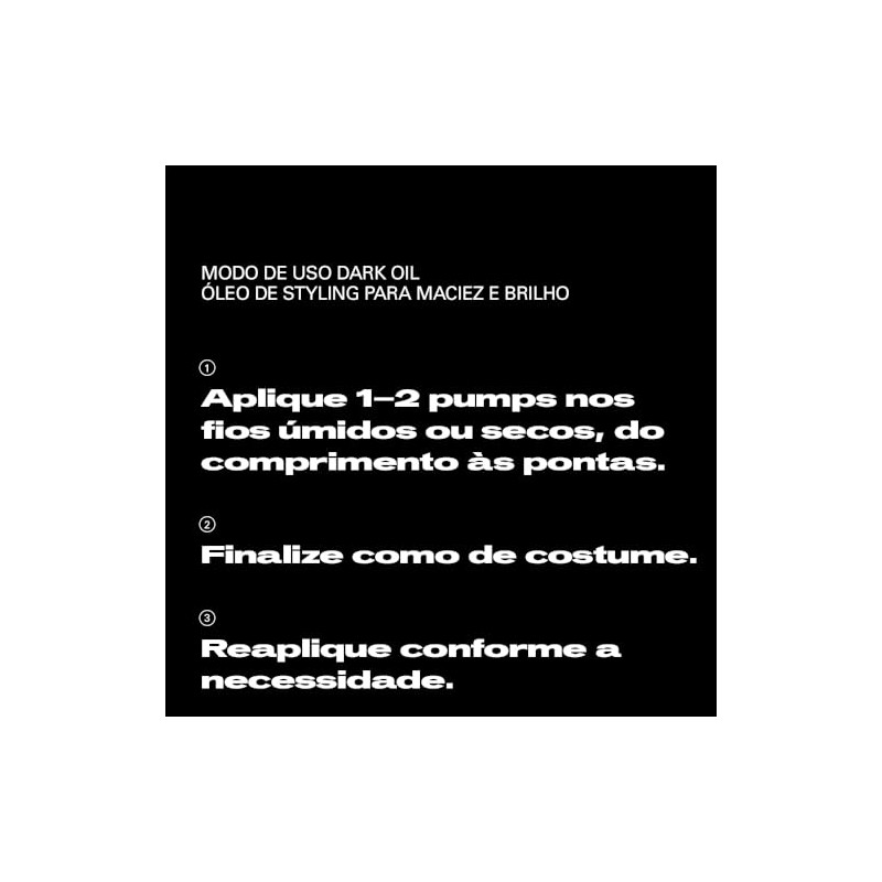 Sebastian Professional Dark Oil Aceite Brillo y Suavidad 95Ml