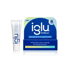 Iglu Shield Non-Medicated Mouth Ulcer Treatment. Effective Barrier to Protect ulcers, Relieving Pain and Soreness, 10g