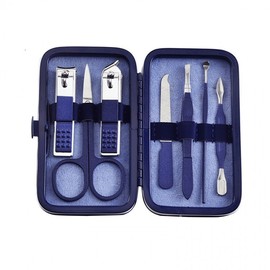 Navy Nail Clipper Set - Portable Nail Care Tools Navy