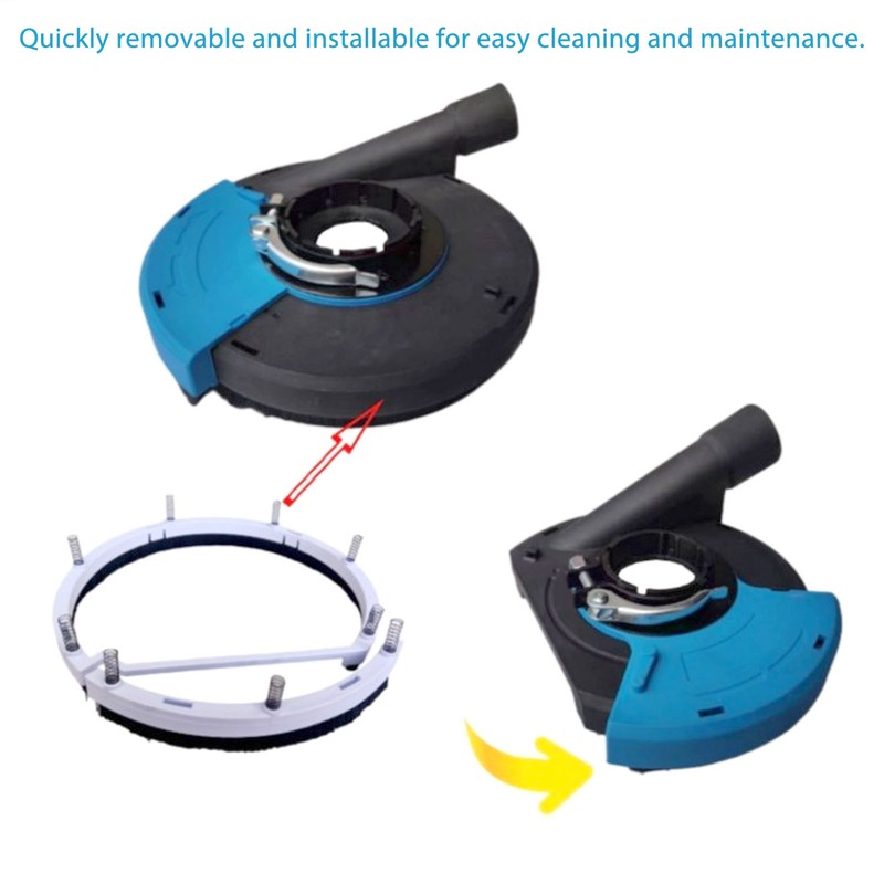 Angle Grinder Grinding Dust Shroud Blue Black 5inch Multifunctional Angle