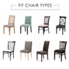 BalladHome® Chair Covers, Stretch Chair Covers, Universal Dining Room Chairs,