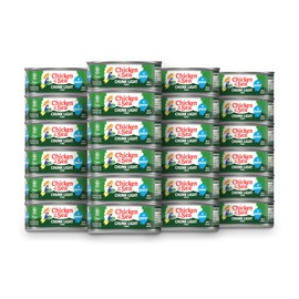 Chicken of the Sea Chunk Light Tuna in Water, 5 oz. Cans (Pack of 24), Wild Caught Canned Tuna