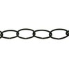 KingChain 536521 1/8-inch x 50 ft. Lightweight Decorative Oval Chain