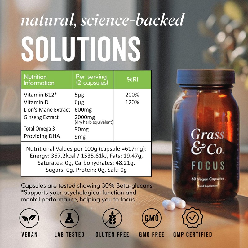 Grass & Co. Grass & Co | Focus Lion's Mane