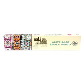 Green Tree Native Soul Incense White Sage & Palo Santo 15 g