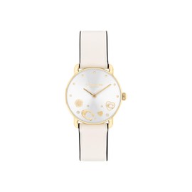 Coach ELLIOT 14504305 Women's Watch, White, white