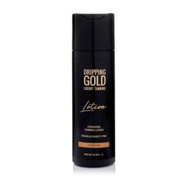 Dripping Gold Hydrating Tanning Lotion Ultra Dark | Natürlicher Bräunungseffekt | Feuchtigkeitsspendend | Streifenfrei | Vegan | Hautfreundlich