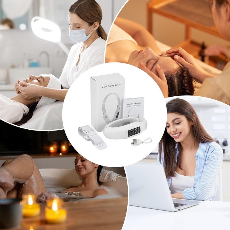 Dispositivo Lifting Facial Efecto V Dispositivo Eléctrico Esculpidor Con 8