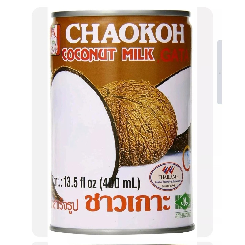 Chaokoh Coconut Milk 13.5 oz each (Pack Of 4)