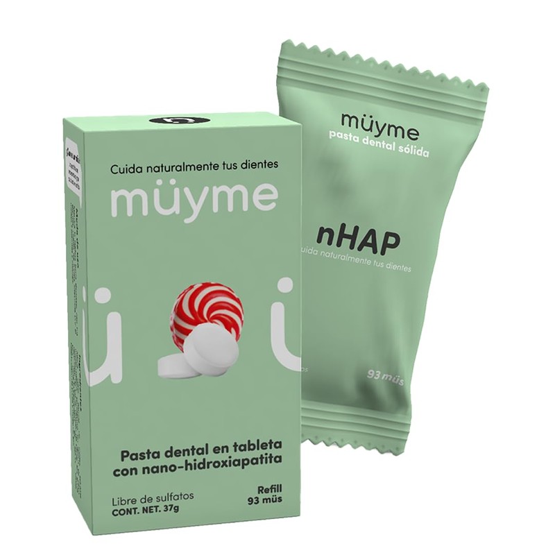 Pasta Dental en Tabletas con Nano-Hidroxiapatita REFIL