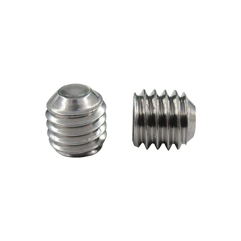 TRUSCO F001-00305 Hex Socket Set Screw, Stainless Steel M3 x