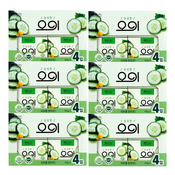 Clio Dongsan Face Wash Cucumber Soap 100g 4 packs x
