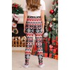 BesserBay Big Girl Xmas Elastic Waist Stretchy Slim Legging Ugly