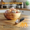 Heated Ice Cream Scoop, Electric Scooper for Hard IceCream, Self
