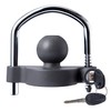 METOWARE Trailer Coupler Lock Universal Adjustable Heavy-Duty Steel Trailer Hitch